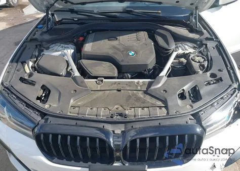 2021 BMW 530I xDrive из США, поврежденный, VIN WBA13BJ03MWX09107